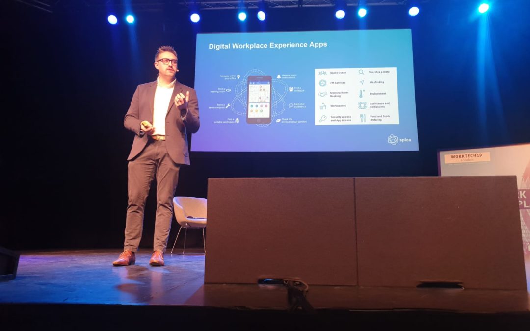 Spica speak at Worktech copenhagen